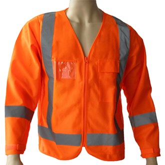 ACTIVE HI VIS VENTED LONG SLEEVE TTMC-W VEST